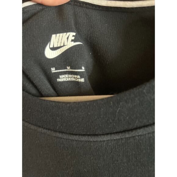 Nike Rally Metallic Fleece Crewneck Sweatshirt Longer Length Women’s Size Medium - Picture 4 of 6